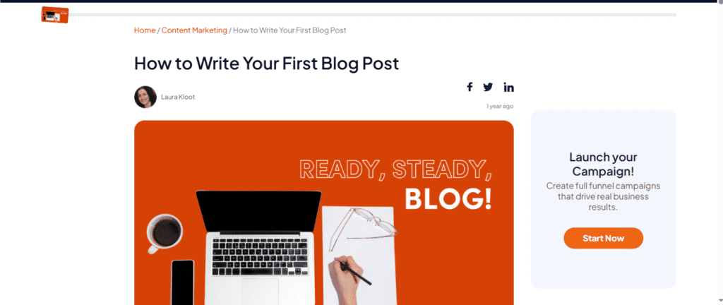 First Blog Post