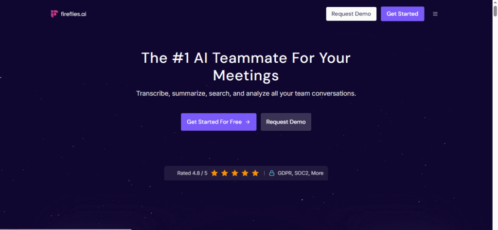 Meeting transcription