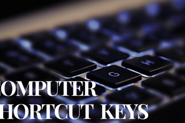 Computer Shortcuts Keyboard