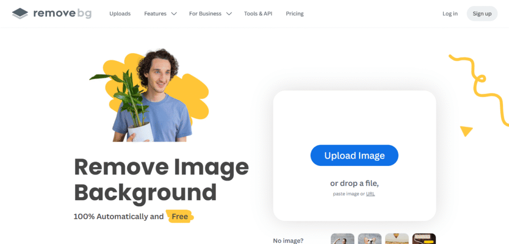 Remove image background